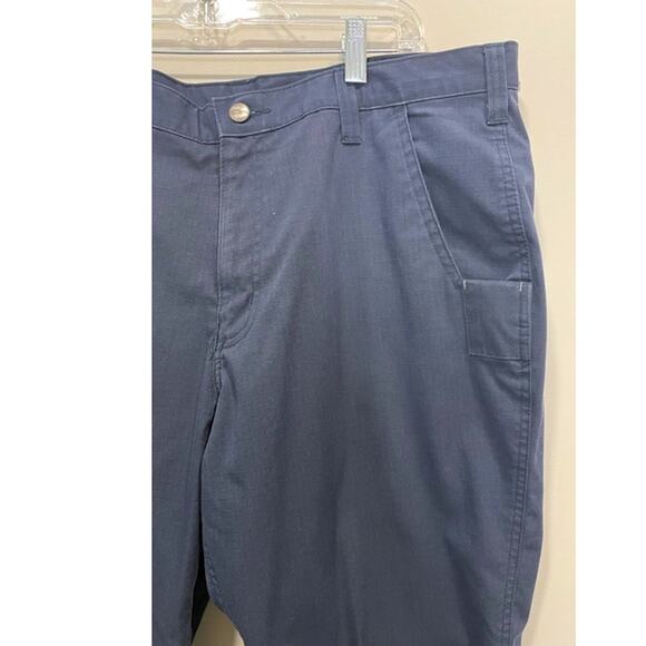 Carhartt 74533-33 Men's Navy Bicomponent Lightweight Work Pants Sz 36/32 - Picture 6 of 7